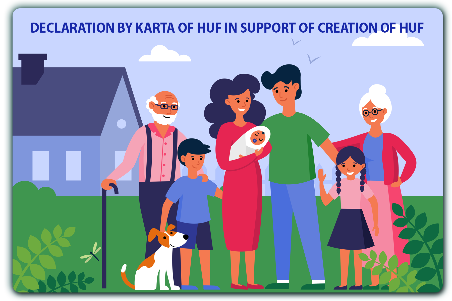declaration-by-karta-of-huf-in-support-of-creation-of-huf-practical